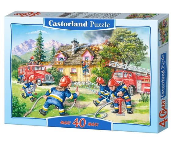 40 maksipalapeli - Palonsammutus CASTOR