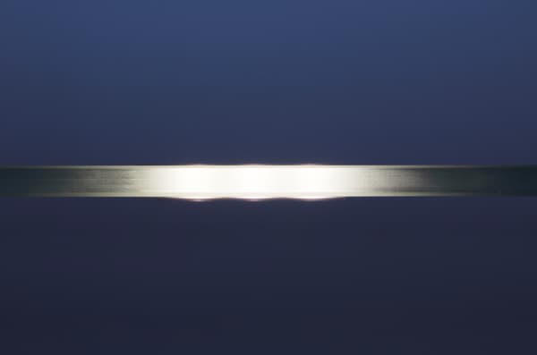 LED PVC-klips til belysning af glashylde, varm farve 2700K