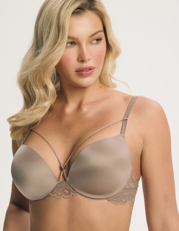 AURORA Esotiq super push-up bh | lysebrun 65D
