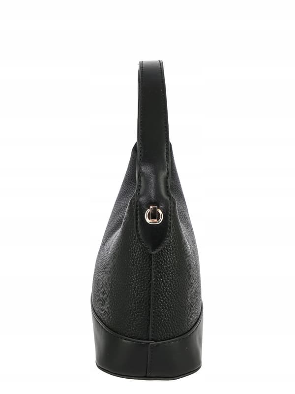 David Jones dame mini skuldertaske, øko-læder, sort
