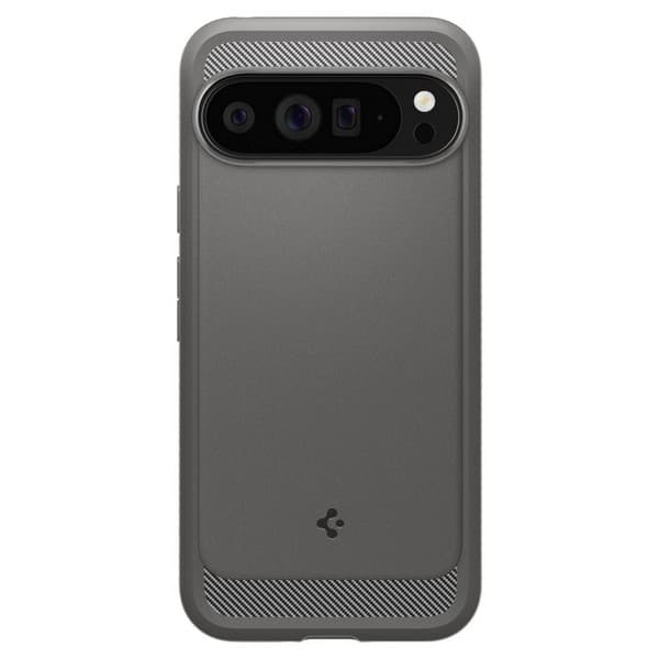 Spigen Rugged Armor -kotelo Google Pixel 9 Pro XL:lle, marmorinharmaa