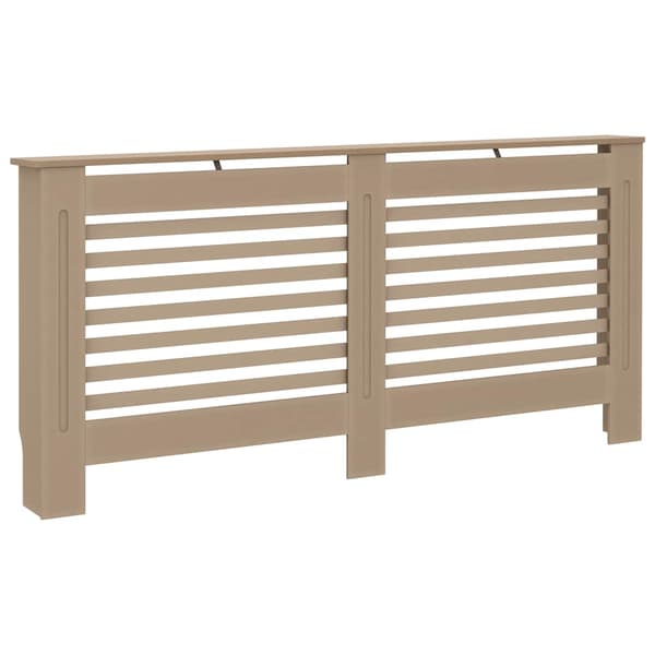 vidaXL Radiatorskydd, 172x19x81 cm, MDF