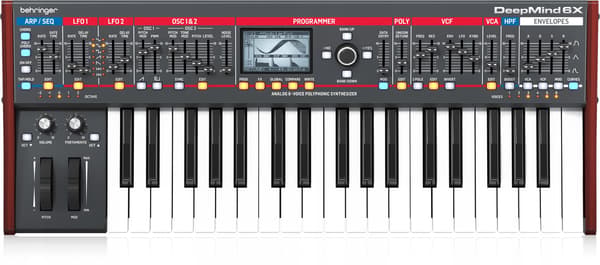 Behringer Deepmind 6X - polyfoninen analogisyntetisaattori
