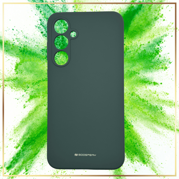 Mercury-silikonikuori Galaxy A35:lle, vihreä