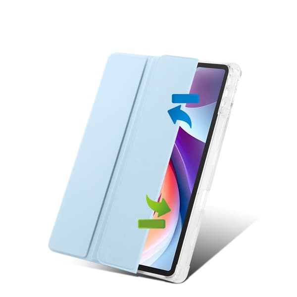 Lenovo Tab M11 Smartcase Hybrid-etui med stylusholder, blå