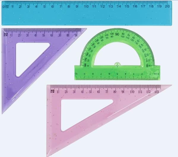 GRAND Glitter Geometrisk Sæt