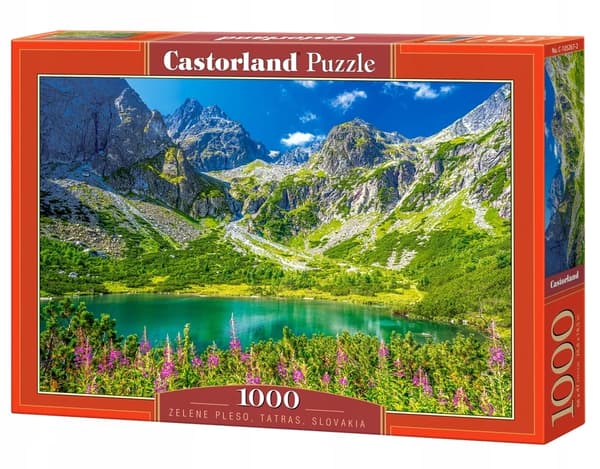 Palapeli 1000 palaa C-105267-2 Zelene Pleso, Tatras, Slovakia
