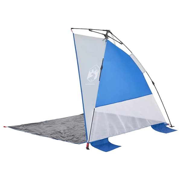 vidaXL Strandtält, Azure, Quick-Place, Vattentätt