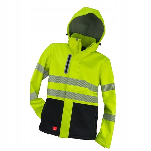 Urgent Hi-Vis Softshell Arbetsjacka HV Gul L