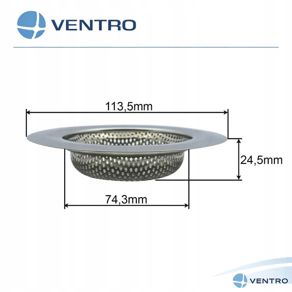 Vaskefilter med metalprop