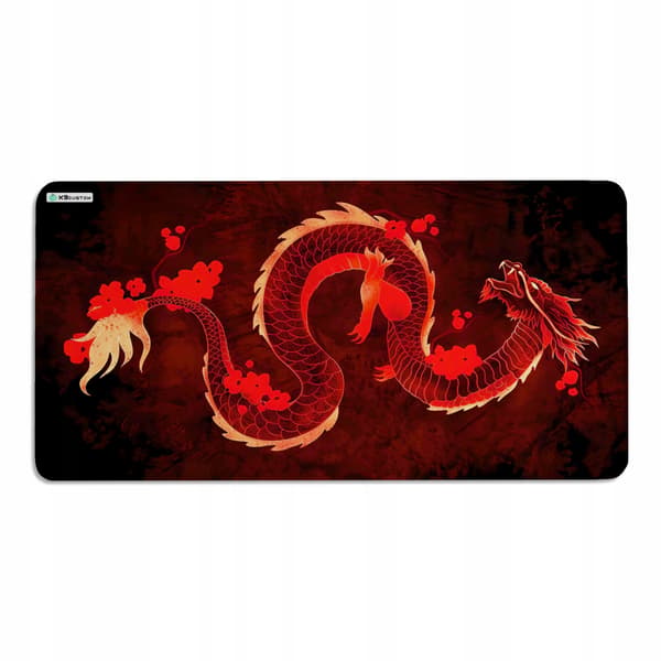 STOR MUSEMÅTTE 100x50 XXXL KBcustom Dragon Desk 78