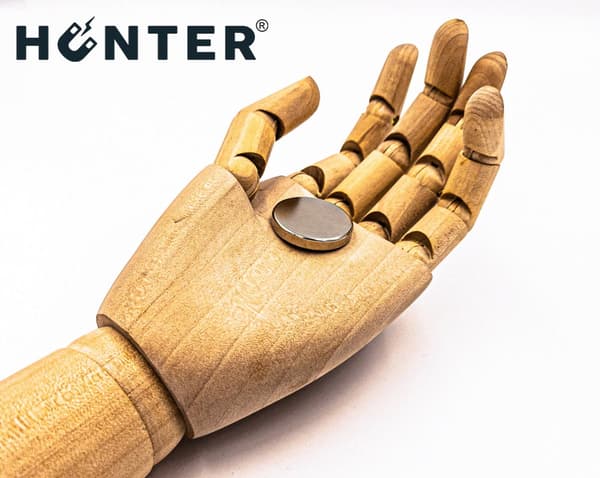 Hunter neodymcylindermagneter 30x5 mm stærk, rund skive