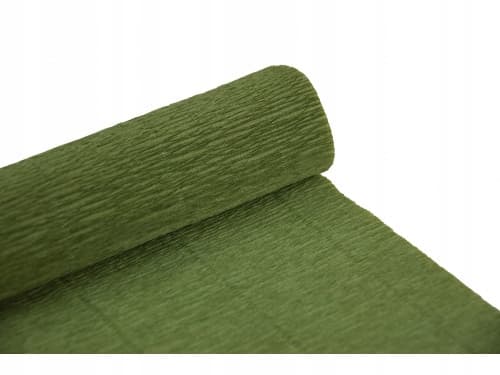 Krøllepapir 50x250cm 180gr 562 oliven 6028