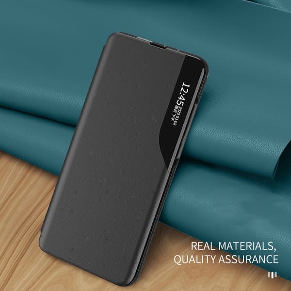 Window View-cover til Xiaomi Poco M4 Pro 5G / Redmi Note 11S 5G, sort