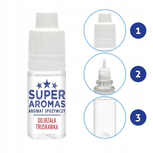 Superaromas Madsmag Moden Jordbær 10 ml
