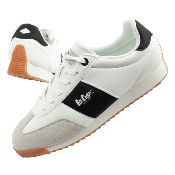 Lee Cooper Memory Pu Herre Hvide [LCW-26-03-4135M] år. 41