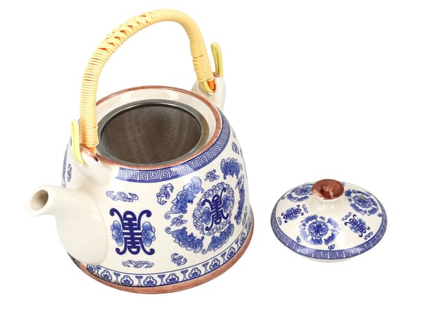 Keramisk elkedel med infuser