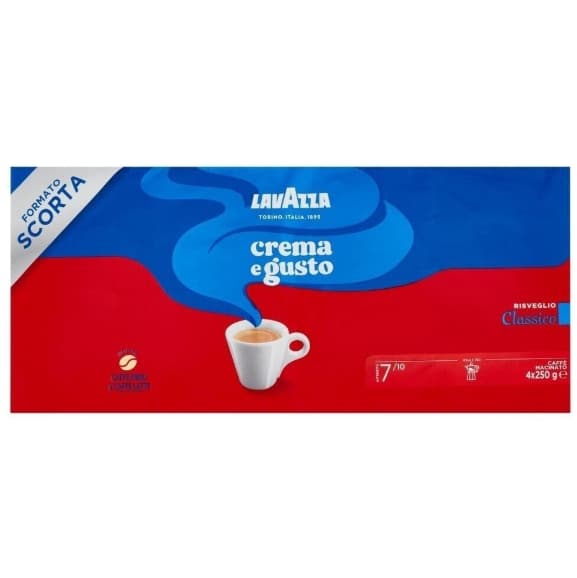 Kaffe Crema e Gusto 3x250g - Lavazza