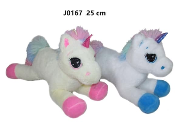 Enhjørning 25cm MIX