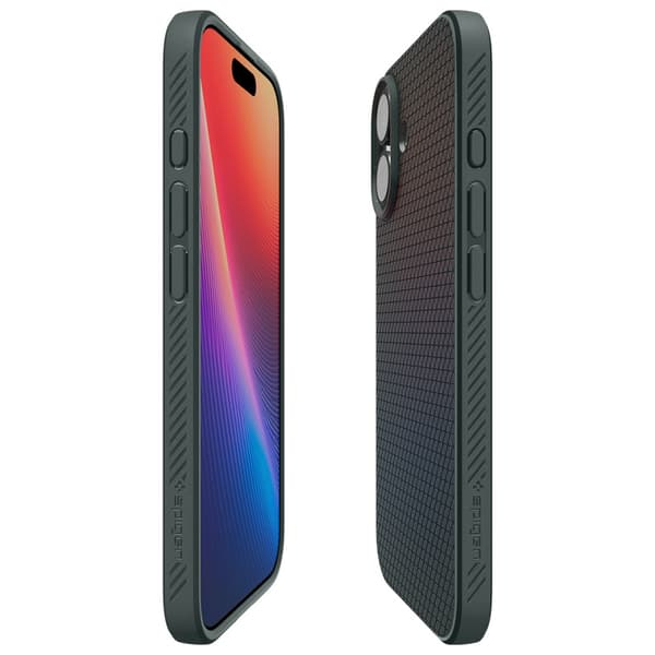 Spigen Liquid Air -kotelo iPhone 17:lle, vihreä