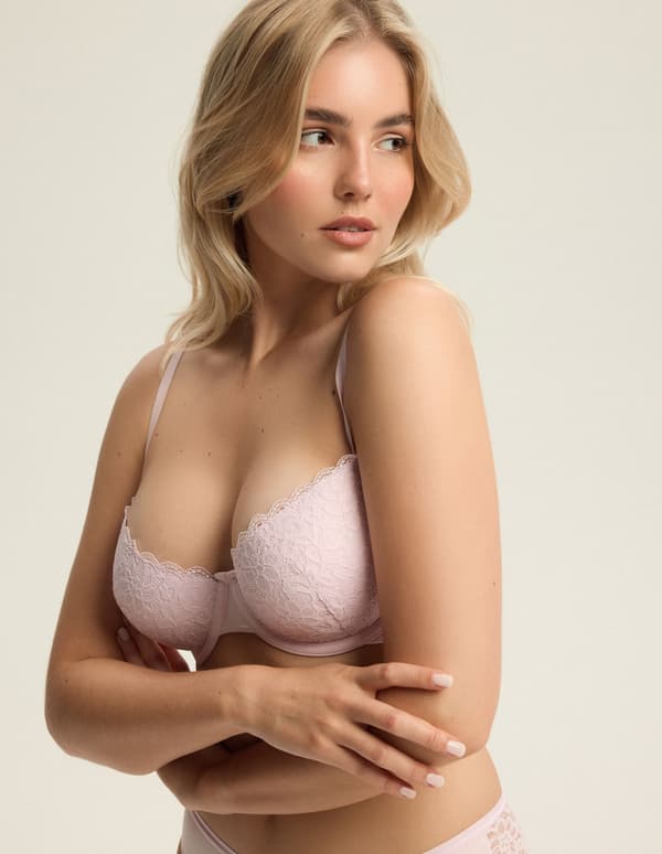 Arien Bloovii Vatteret Bh | Pastel Pink 75A