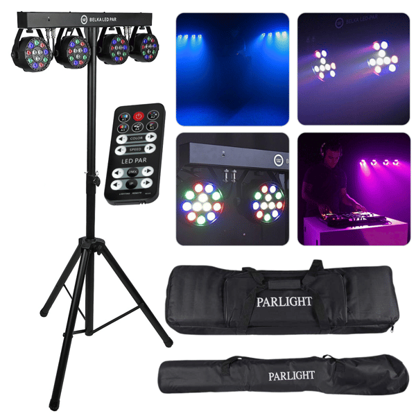 LIGHT4ME ljusbalk LED PAR belysningssats