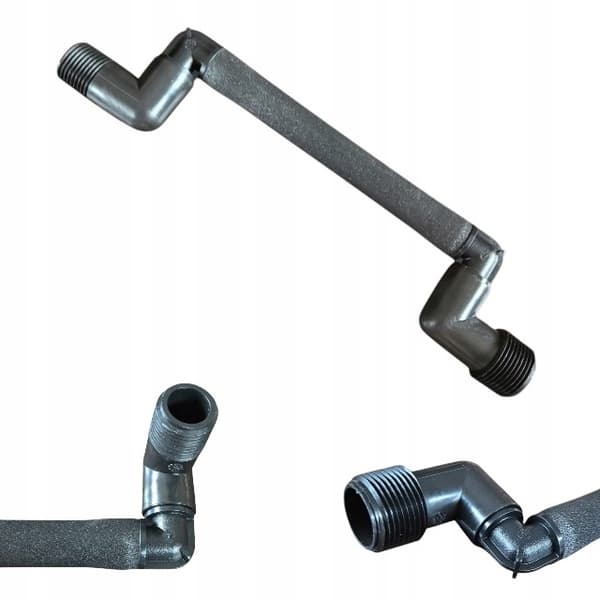 Sprinklertilslutning 1/2-3/4, 15 cm, Hunter