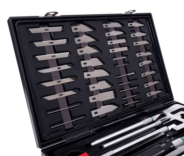 Sæt med modellerknive 56 dele KD10595