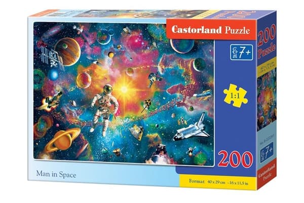 Pussel 200 Man i rymden CASTOR
