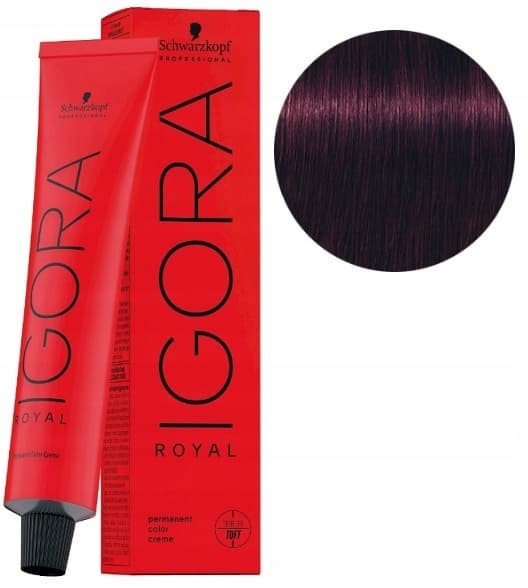 Schwarzkopf Igora Royal Hårfarve 60ml 4-99 Medium Brun Violet Ekstra