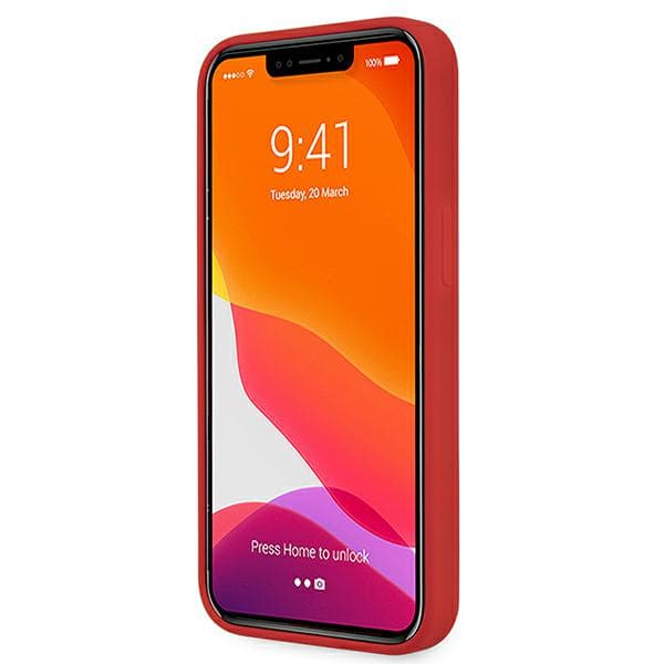 Ferrari Silikonskal till iPhone 13 mini, Röd