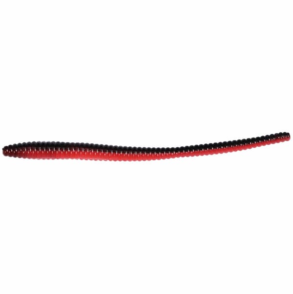 Phoenix ørredorm 7 cm - farve WR-033 - RØD/sort