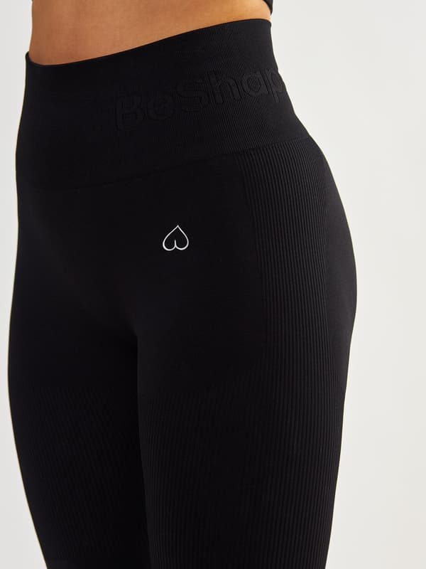 Svarta Shaping Leggings - Body Boost S