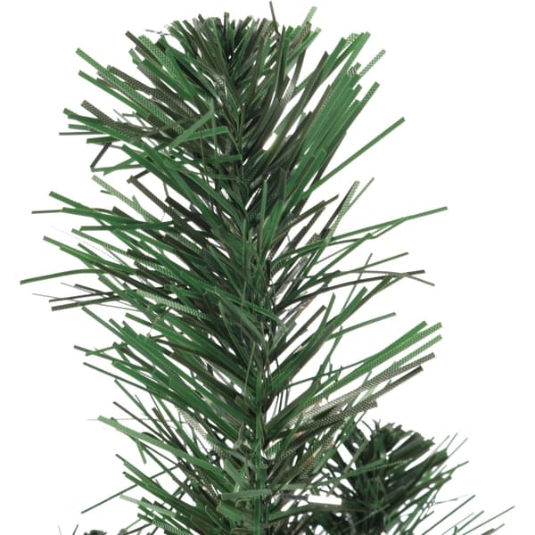 Goliat kunstigt juletræ grøn-sølv 45 cm, klar til montering