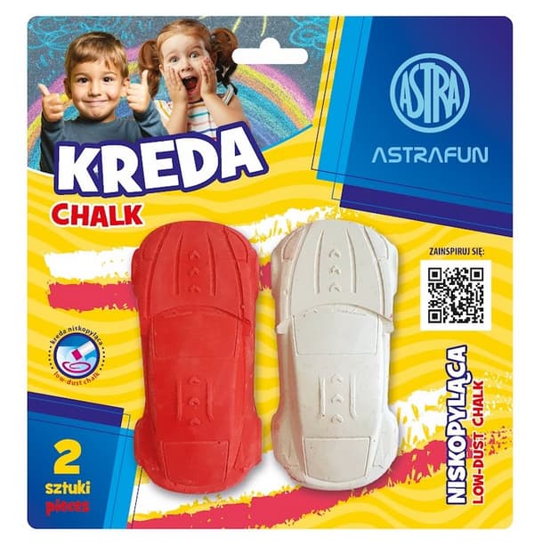 Kridtbiler Astra Fun 2 stk. 0099
