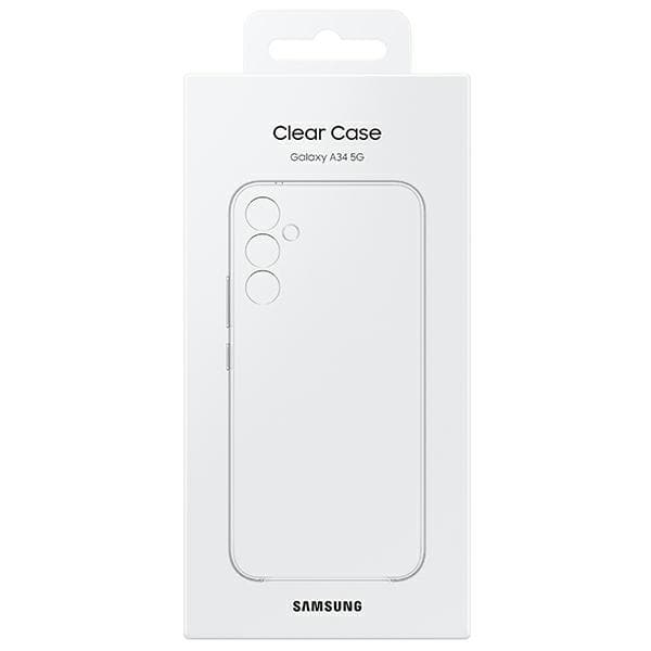 Samsung Soft Clear Cover til Galaxy A34 5G Transparent