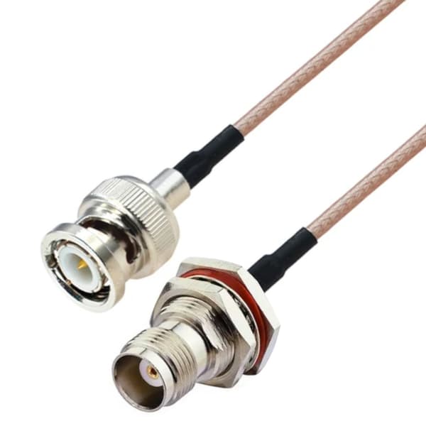 Pigtail BNC-stik / TNC-fatning RG316 2m