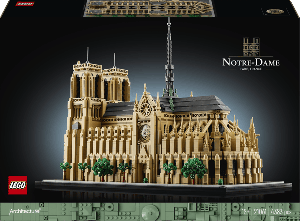 LEGO Architecture Notre-Dame de Paris 4383-set (21061)