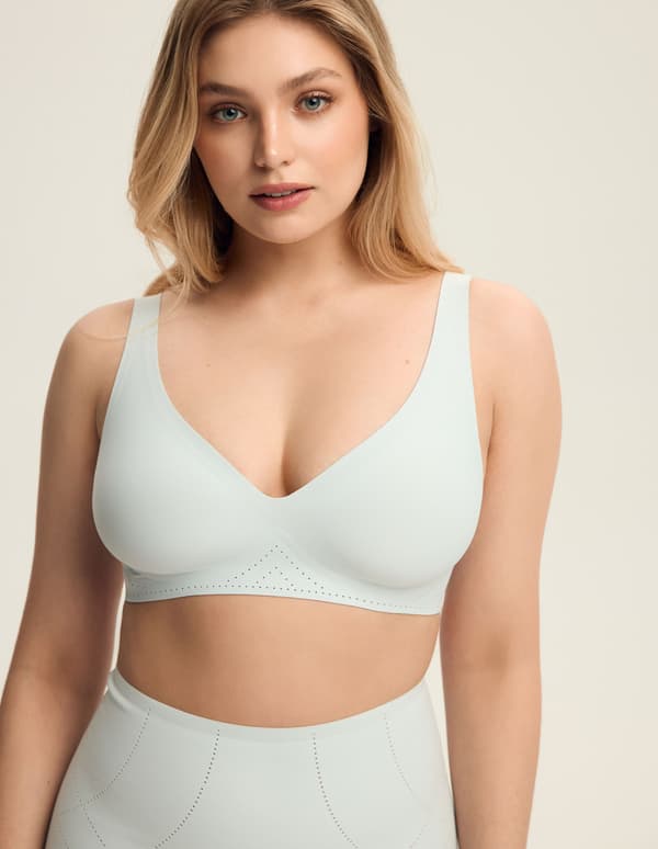 Sleeky Esotiq Push-Up Bh | Lyseblå L