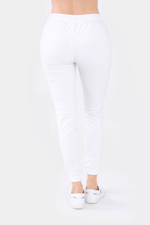 Dame medicinske joggingbukser COTTON GRÅ JOGGERS S