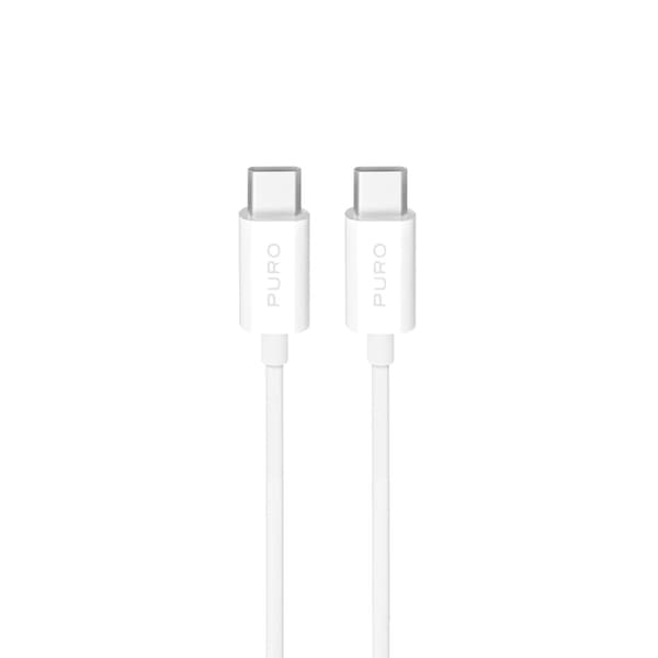 USB-C TPE 25W 3m Kabel - Hvid