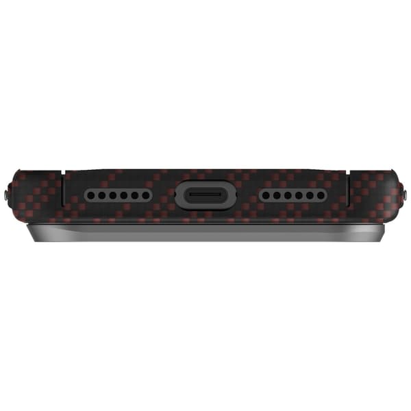 UNIQ Keva EDGE MagSafe-etui til iPhone 17 Pro Max, orange