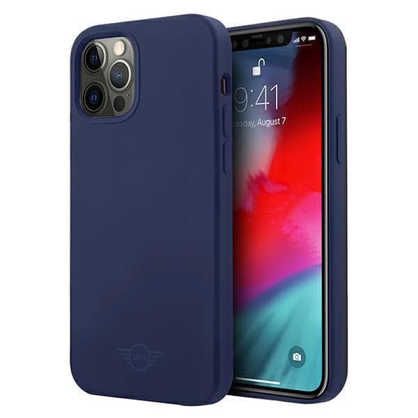 Tone On Tone Mini Silikone Etui til iPhone 12 Pro Max, Marineblå