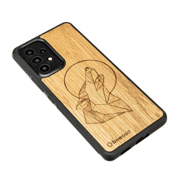 Træcover til Samsung Galaxy A33 5G WOLF OAK