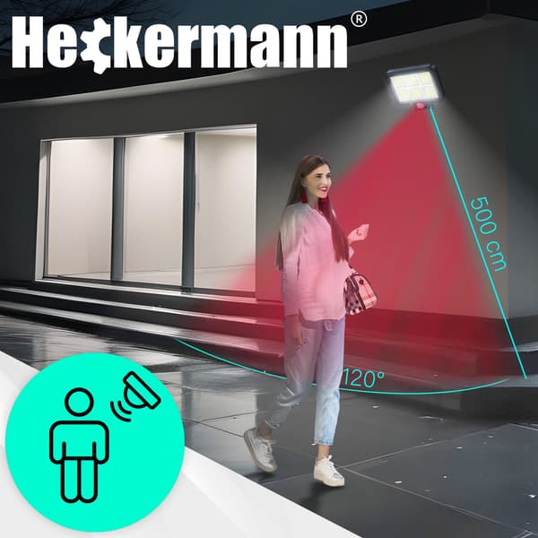 Heckermann FX-584 udendørs solcellelampe