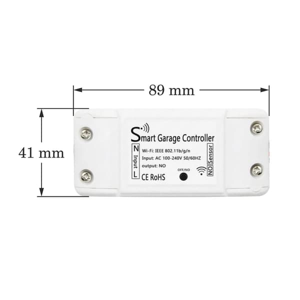 Tuya WiFi Garageportscontroller