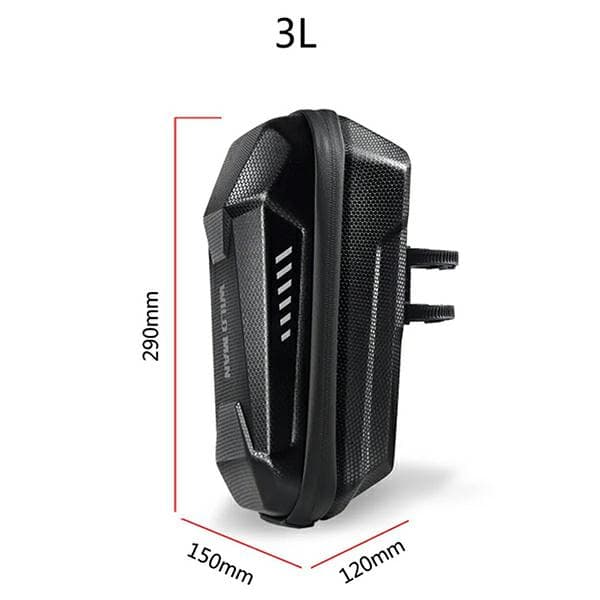 Steltaske, holder til WILDMAN ES8X Plus løbehjul, sort