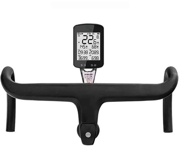 Let og stærk carbonholder til cykelcomputer, kamera og lampe