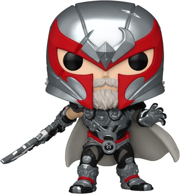 Funko pop-figur! Spel: Marvel Rivals - Magneto 9,8 cm 1065 (83992)