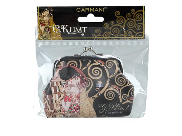 Carmani, liten plånbok - G. Klimt, Kyssen